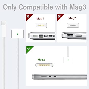 Amazon.com: Charger for Mac Book Air 15 13 Inch Mac Book Pro14